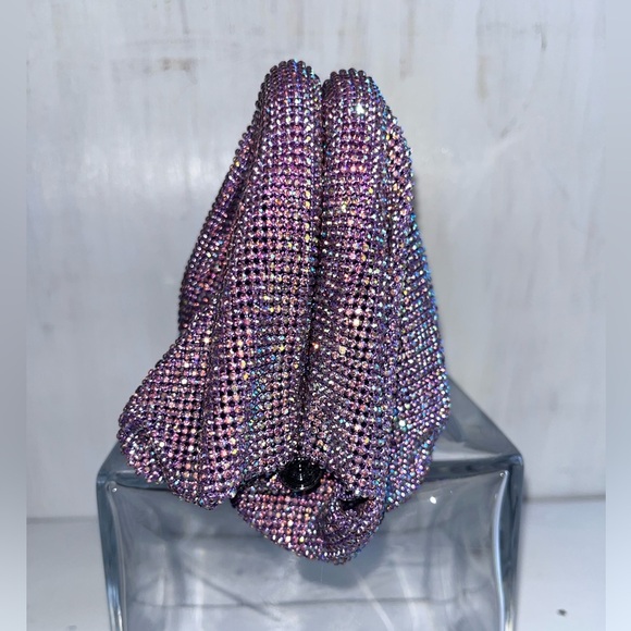 BENEDETTA BRUZZICHES- La Petite Crystal Mesh Clutch - Picture 5 of 13